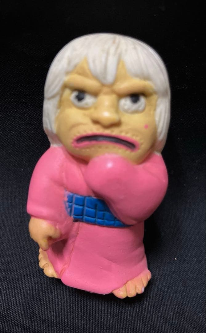 希少‼︎ 1985年製 ゲゲゲの鬼太郎 砂かけババアの指人形【JAPAN刻印