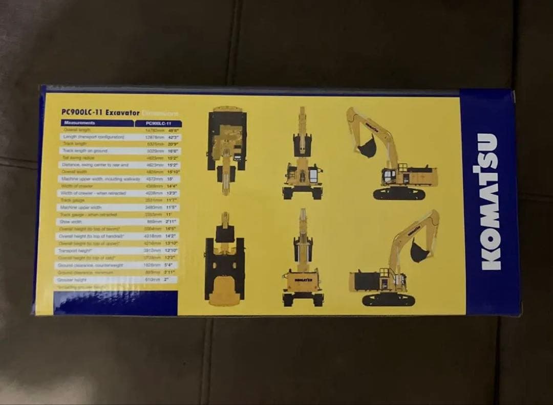 コマツPC900LC-11 &ウイリアムスコマツ　2026年カレンダーまとめ売り