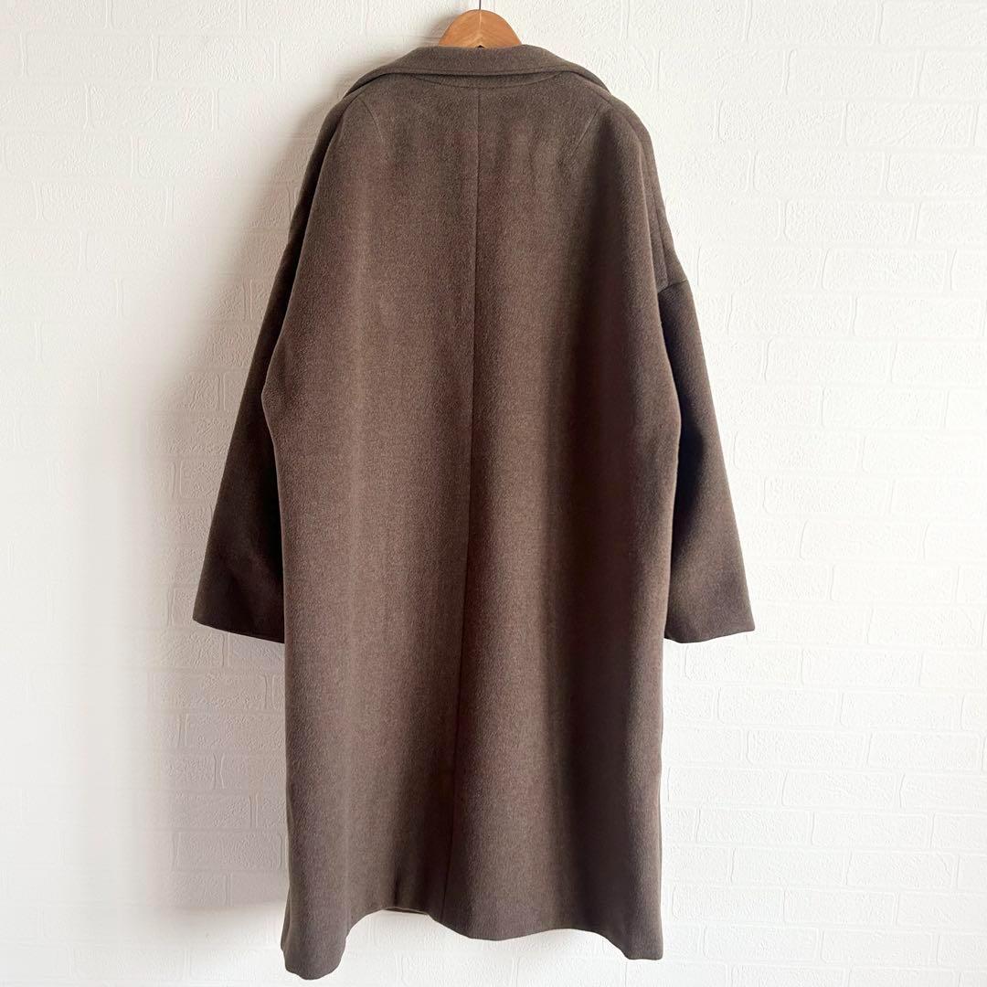 Deuxieme Classe victorianチェスターコート ブラウン