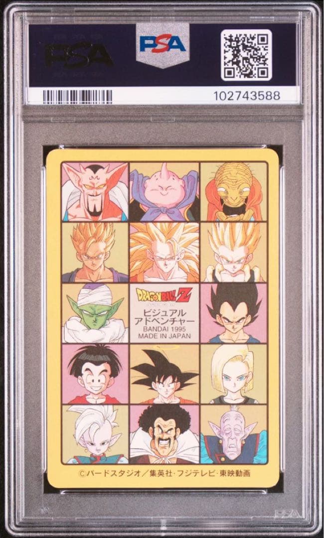 PSA9】254 ドラゴンボール カードダス ビジュアルアドベンチャー
