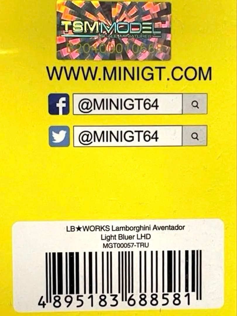 MINIGT LIBERTY WALK Aventador (トイザらス限定)