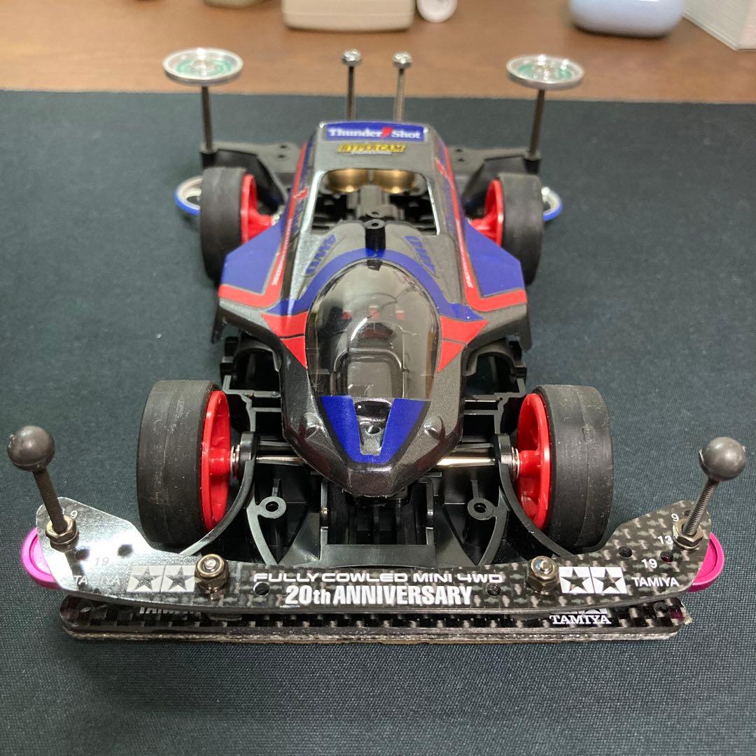 ミニ四駆 グレードアップパーツ改造済Thunder Shot ミニ四駆 グレード