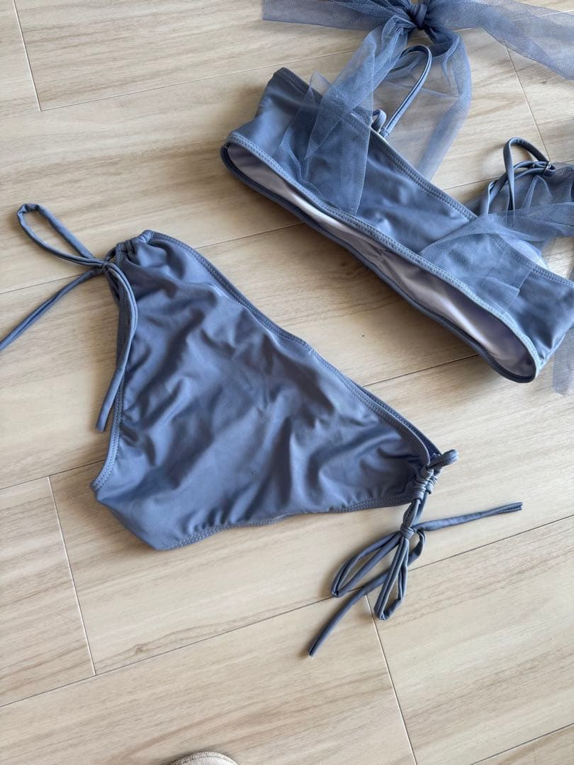 チュールリボンバストアップビキニ sugar