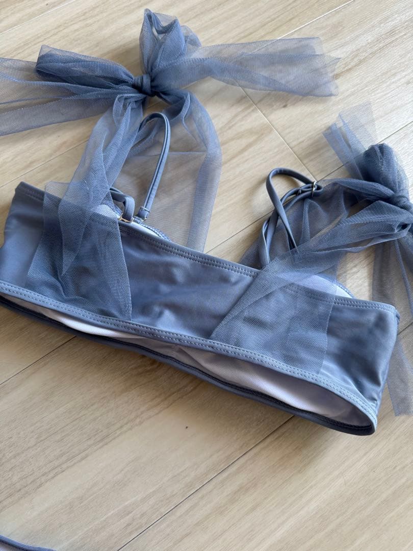 チュールリボンバストアップビキニ sugar