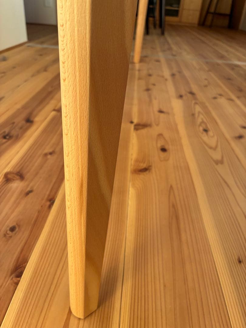 天童木工　水之江忠臣　ダイニングテーブル　グッドデザイン賞