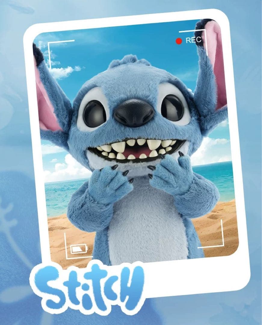 レア ディズニー スティッチ ビッグフィギュア ぬいぐるみ