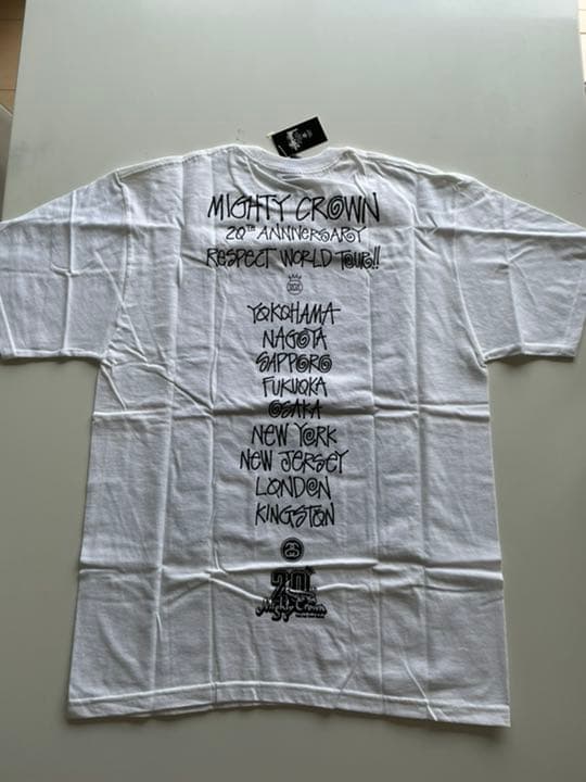 Stussy Mighty Crown 20周年記念Tシャツ サウンドシステム