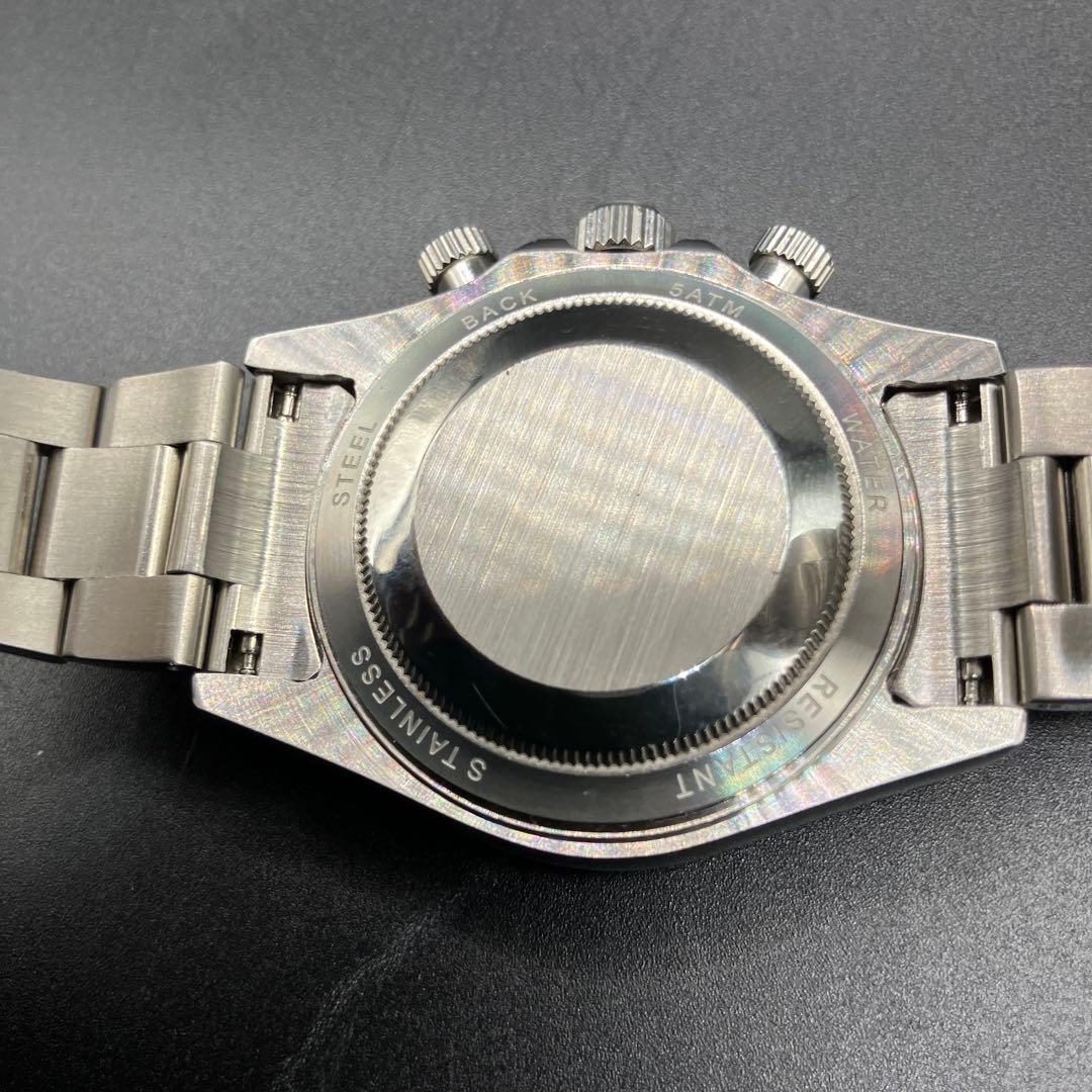 値下げ　オマージュ クロノグラフタイプ　Gロゴ