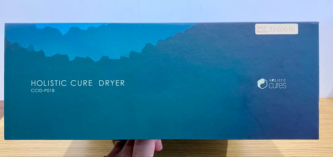 【美品】ホリスティックキュアドライヤーCCID-P01B 黒 箱付 動作良好