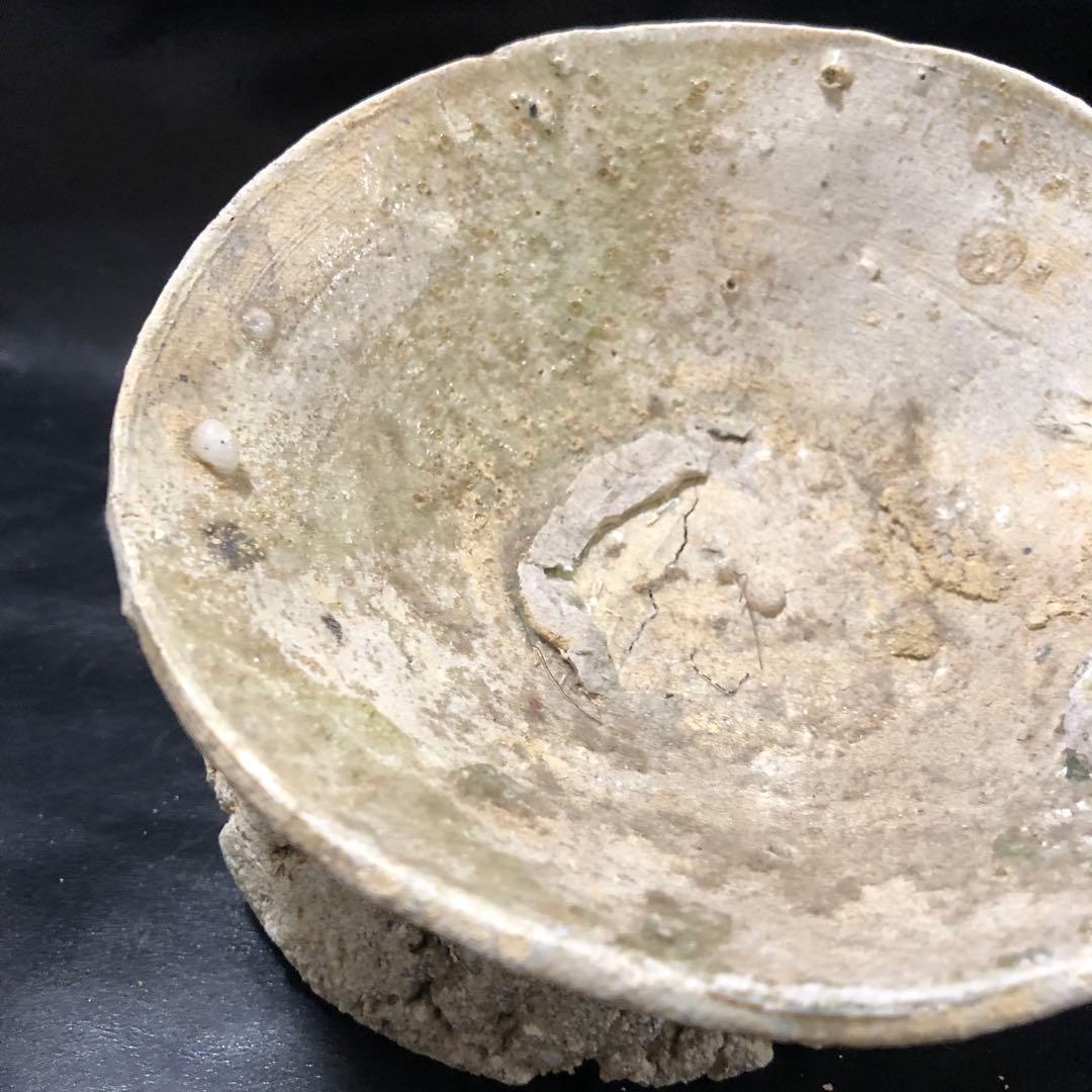 超珍品◾️蔵から超激レアな素焼きの台座が残った雰囲気