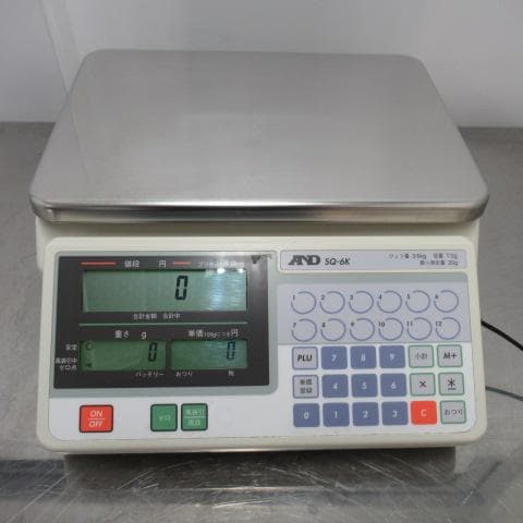 6140 A&D SQ-6K 店舗用料金はかり