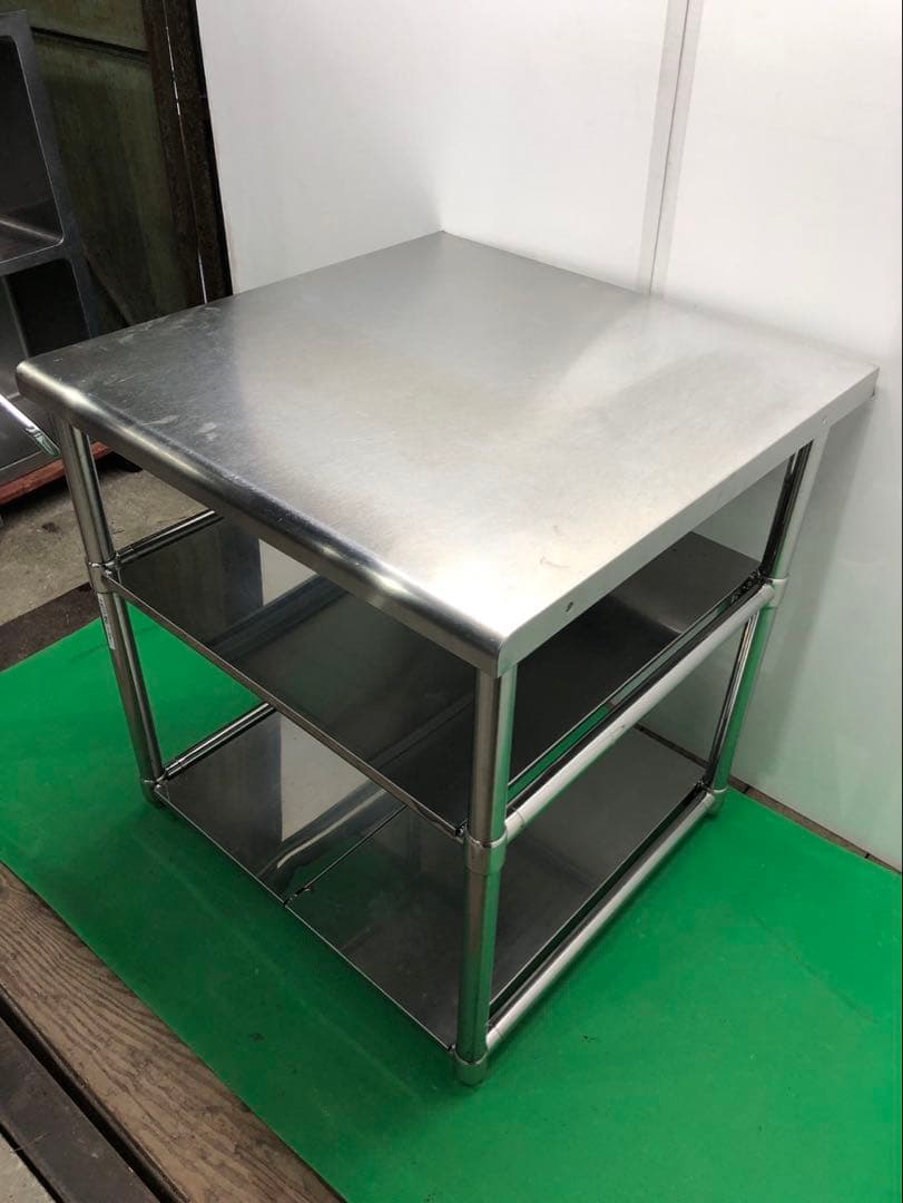 ☆地域限定送料無料☆工場整備品☆作業台 幅750 ステンレス 業務用