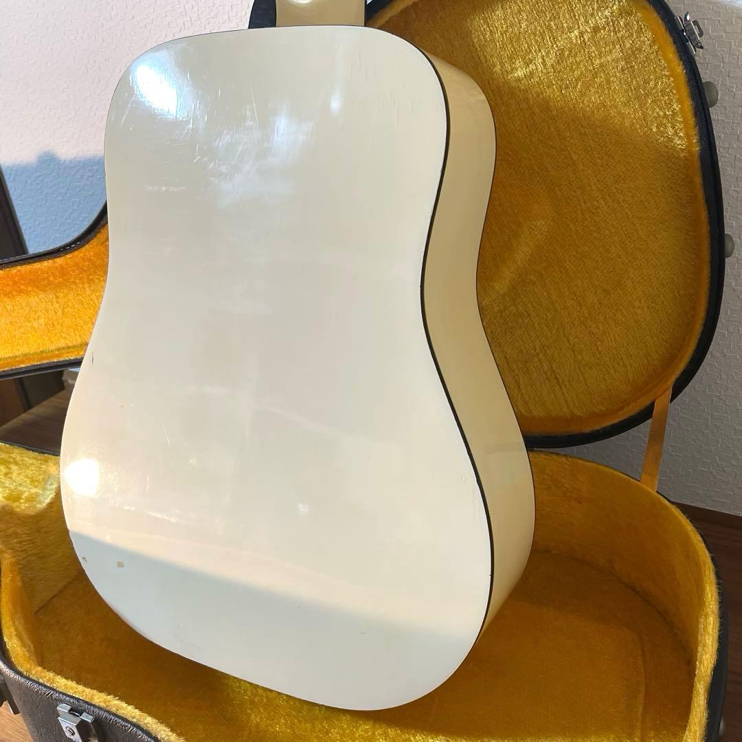 【商品】ヴィンテージ鈴木バイオリン ギター F-150W ホワイト　希少カラー