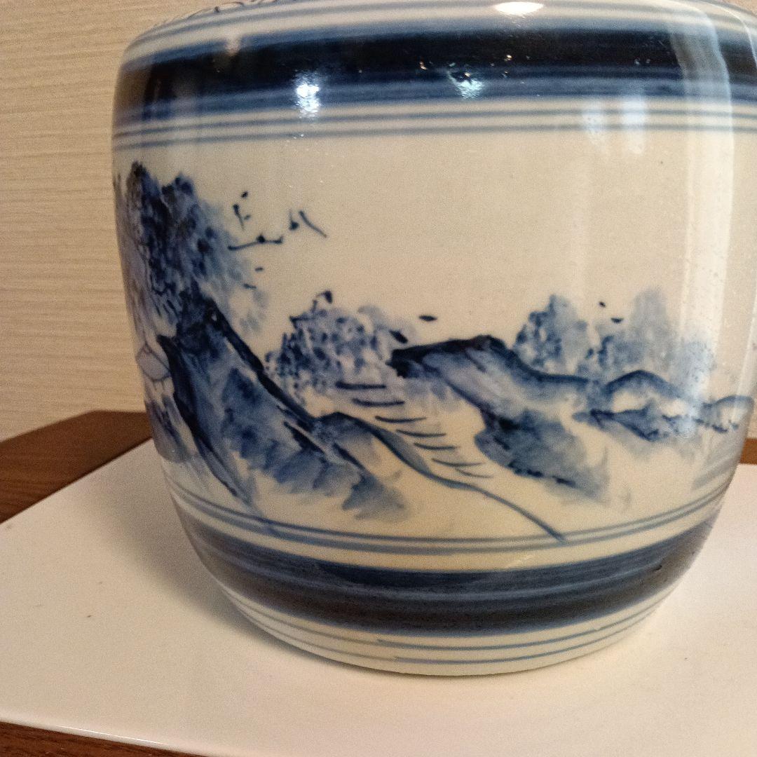 火鉢 昭和レトロ 明治 大正 金魚 メダカ 花鉢 古民具 - メルカリ