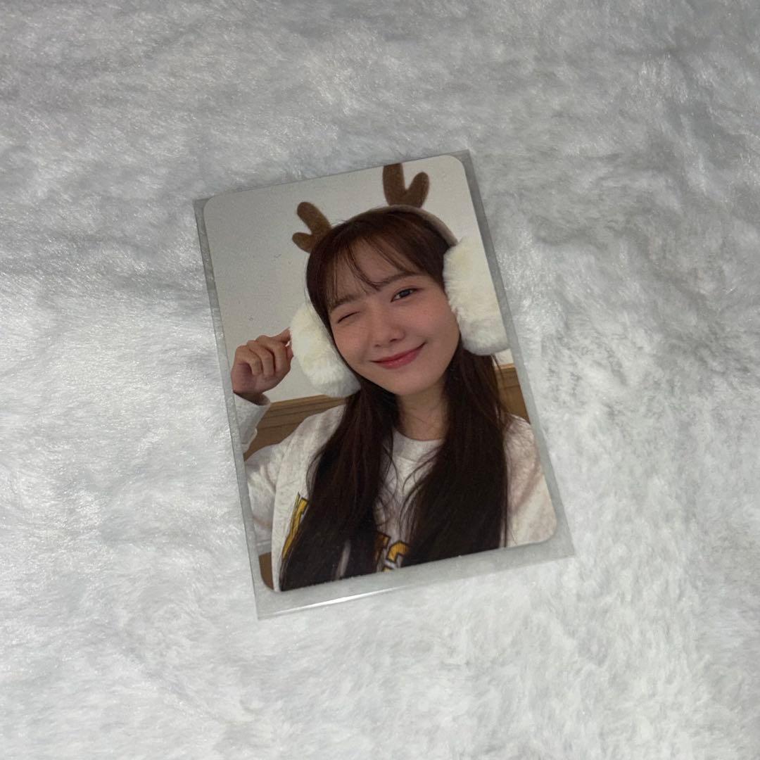 少女時代 ユナ pink christmas トレカ - メルカリ