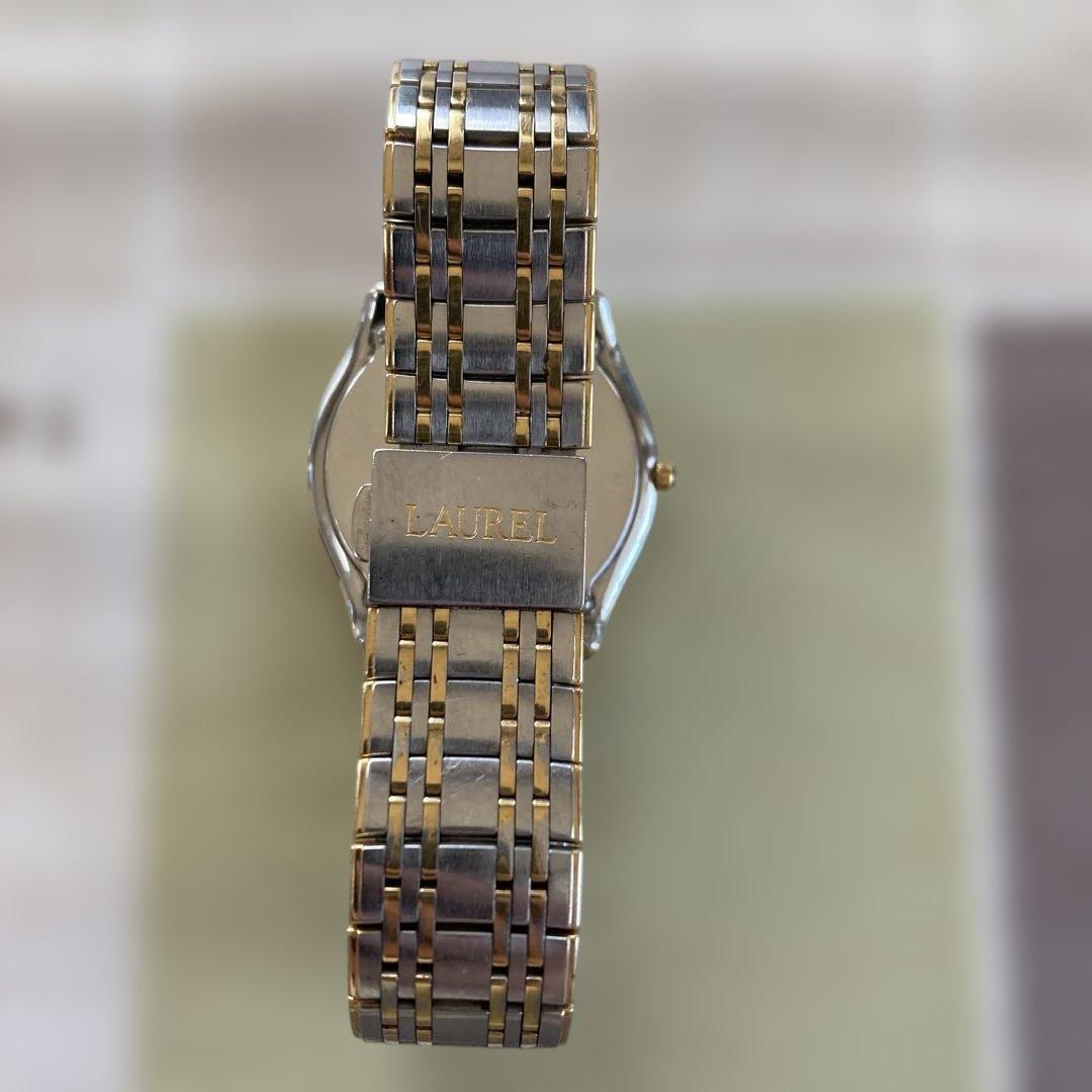 M*i様 LAUREL SEIKO クォーツ腕時計 ゴールド/シルバー