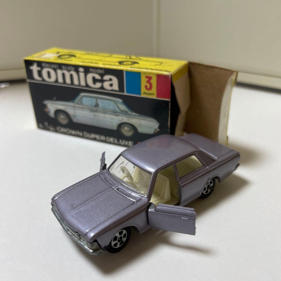 トミカ 黒箱 クラウン スーパーデラックス 【1A/メタリックブルー