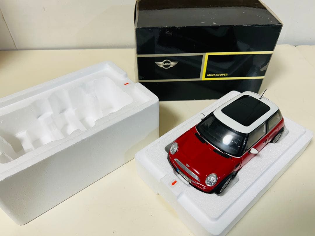 激レア！『1/18 MINI ミニ クーパー レッド　特別版　」京商