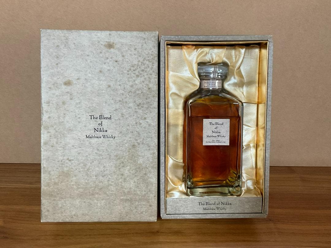 The Blend of Nikka Maltbase Whisky 箱付
