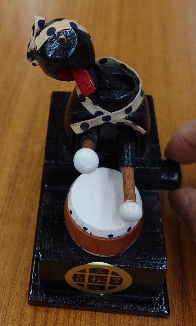 『太鼓たたき』民芸神戸人形 キヨシマ屋製