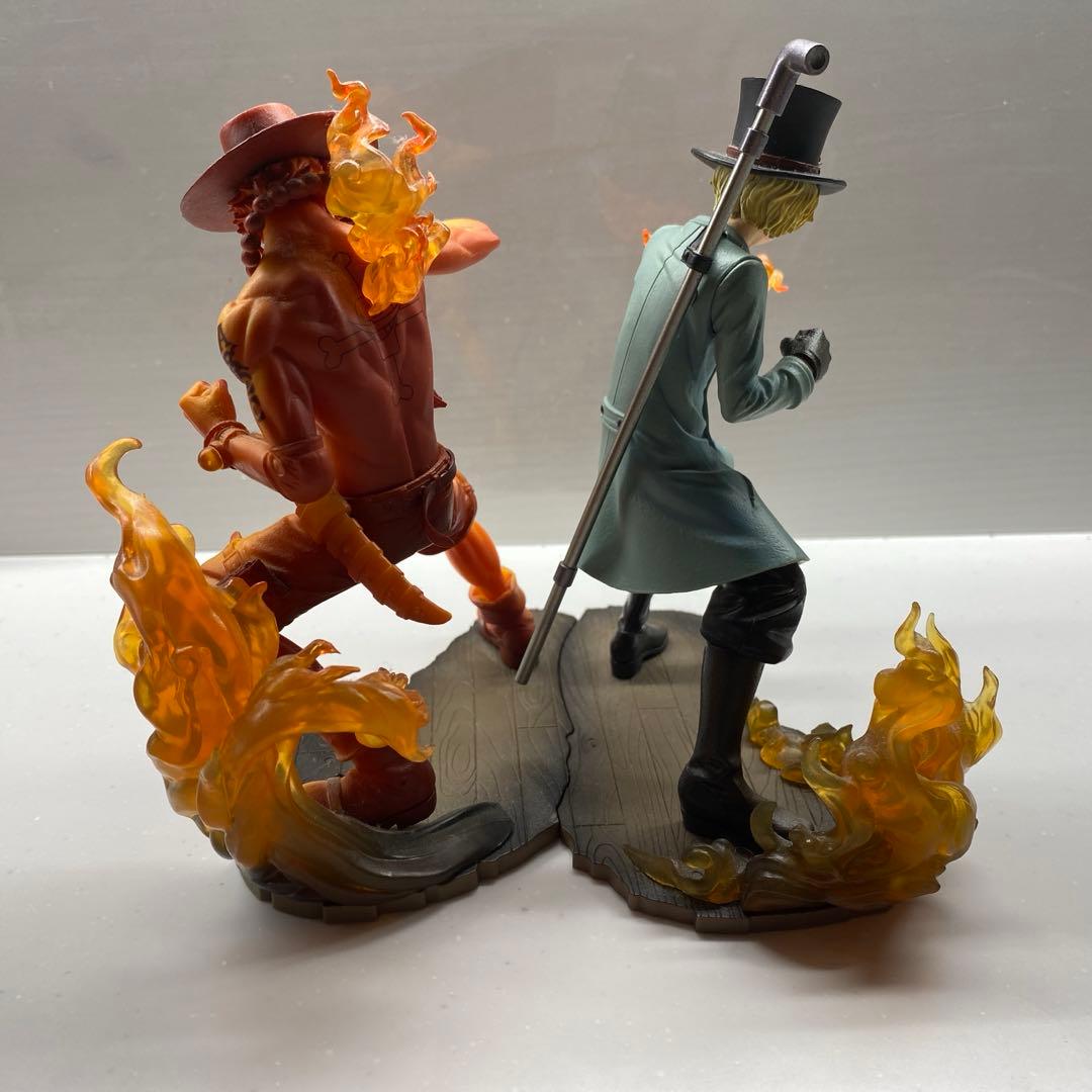 エース サボ 火拳フィギュア - メルカリ