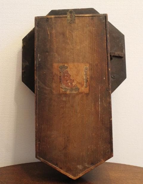 明治27年 アンティーク 京都時計 八角 掛時計 柱時計 振り子 動作品