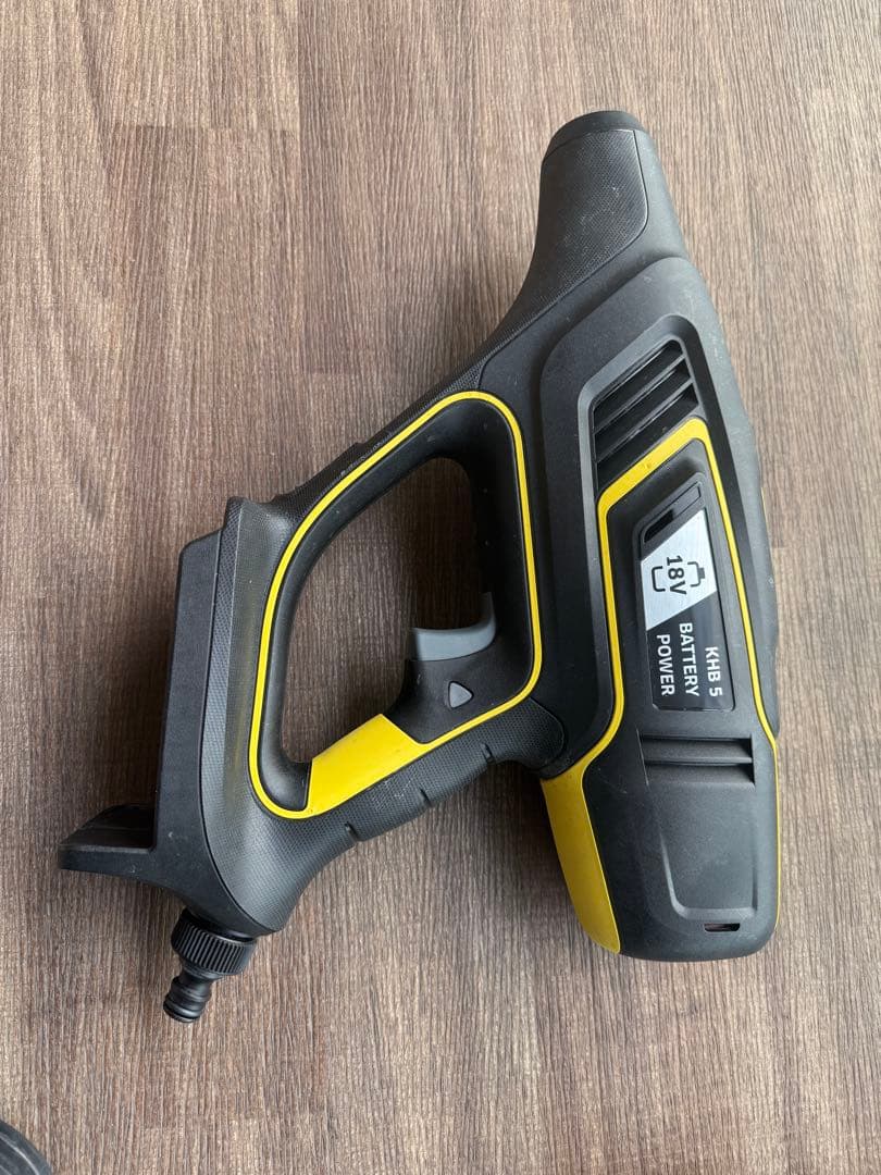 KHB-5 高圧洗浄機 ⭐️急速充電器追加⭐️予備バーテリ デッキ