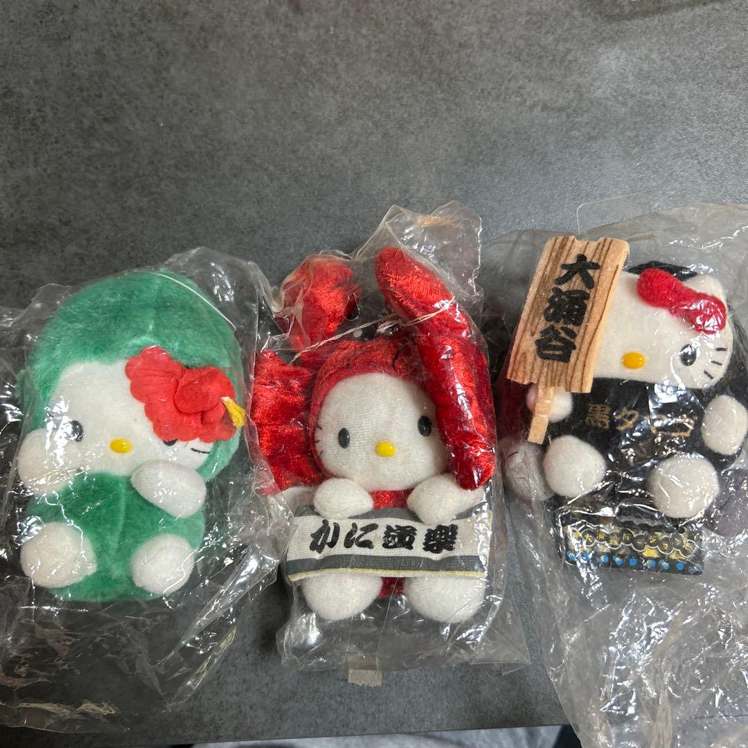 ご当地キティーまとめ売り　キティー　レトロ　平成ぬいぐるみマスコット　希少