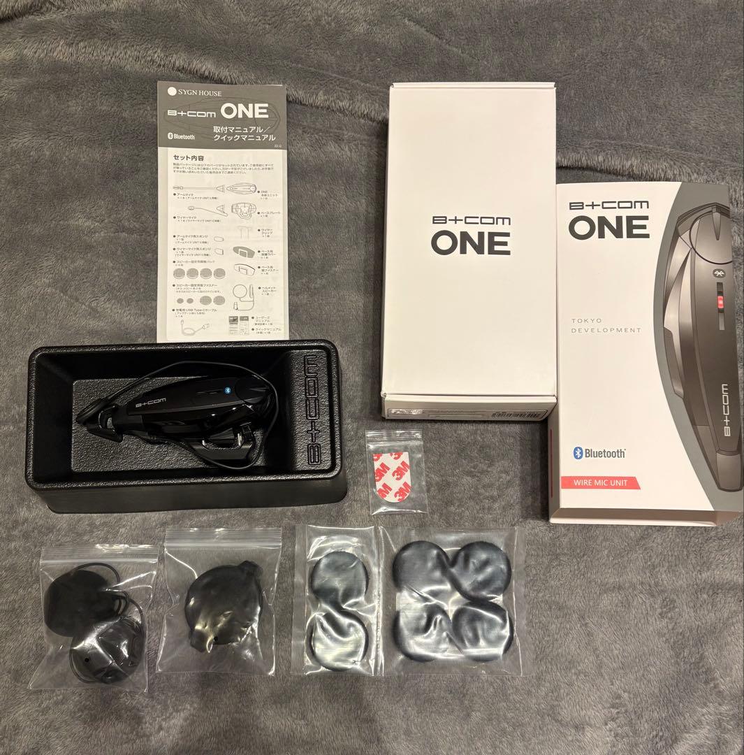 B+COM ONE Bluetooth ヘッドセット - メルカリ
