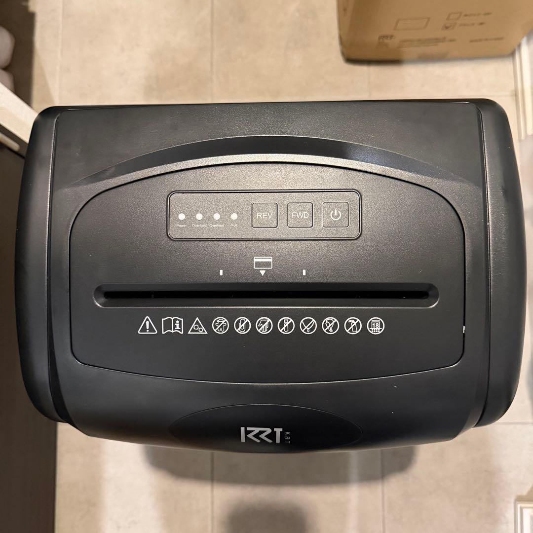 訳あり・ほぼ新品】KRT シュレッダー PS418D-30L ブラック - メルカリ