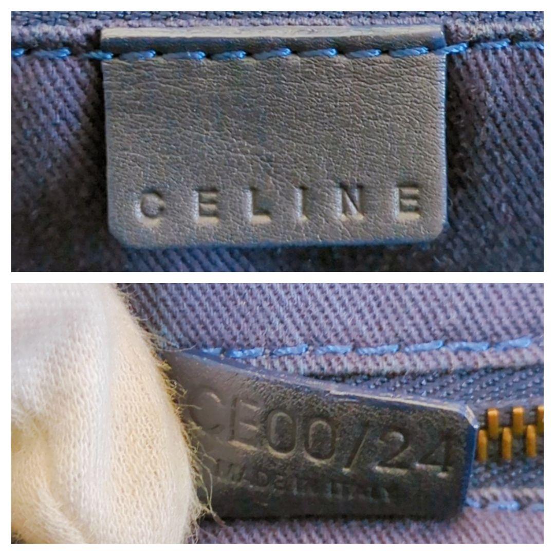 CELINE ハンドバッグ ドクターズバッグ ネイビー