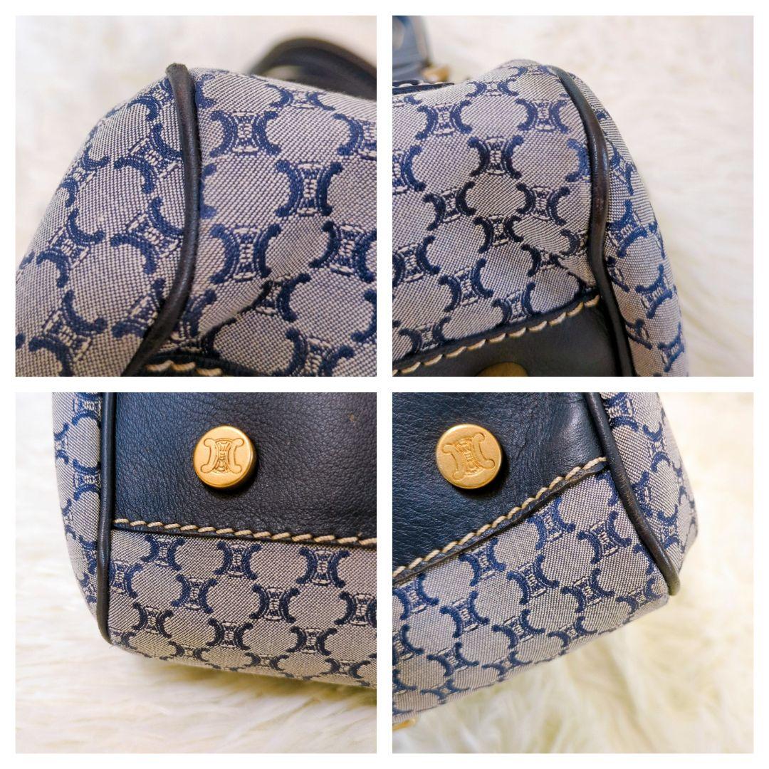 CELINE ハンドバッグ ドクターズバッグ ネイビー