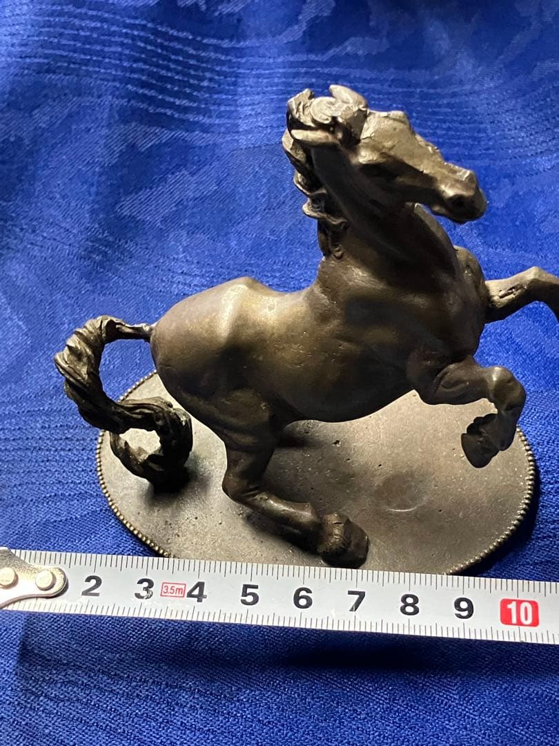 フランクリンミント 金属製馬の彫刻 ブロンズ 銅 Yahoo!オークション