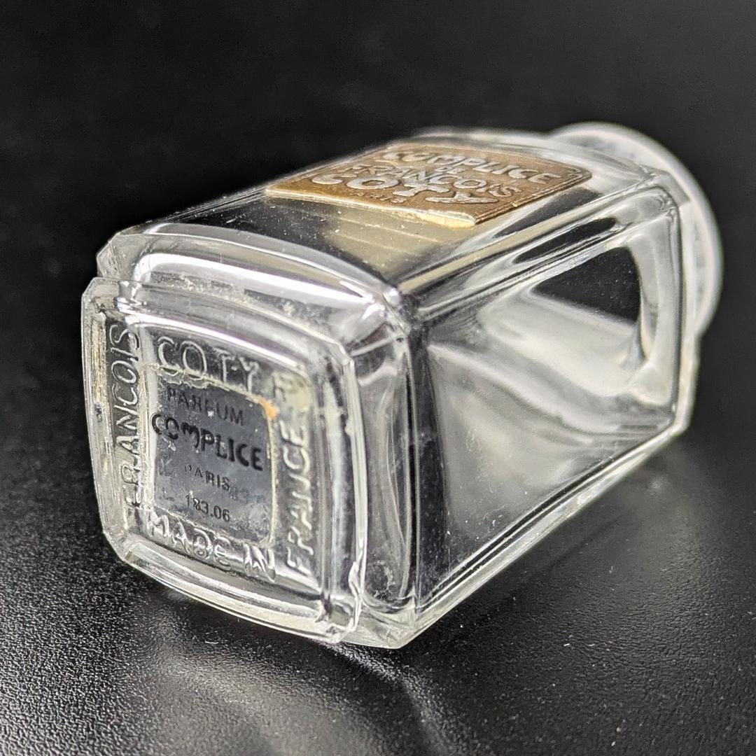 希少☆COTYコンプリス 1973年 ヴィンテージ香水瓶 ラリックデザイン