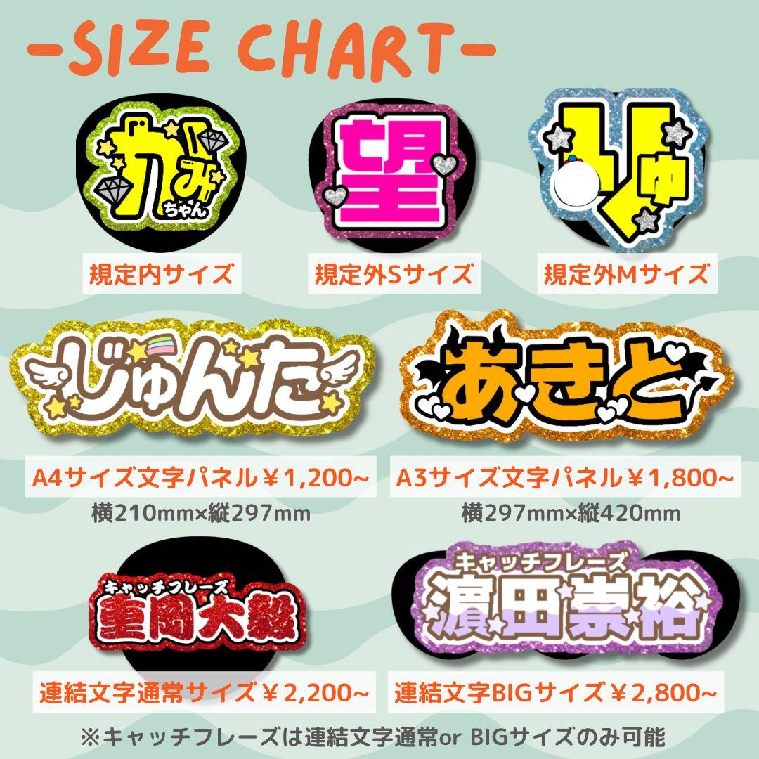 ぽ様専用 オーダー うちわ文字 団扇屋さん 連結 文字パネル ファンサ