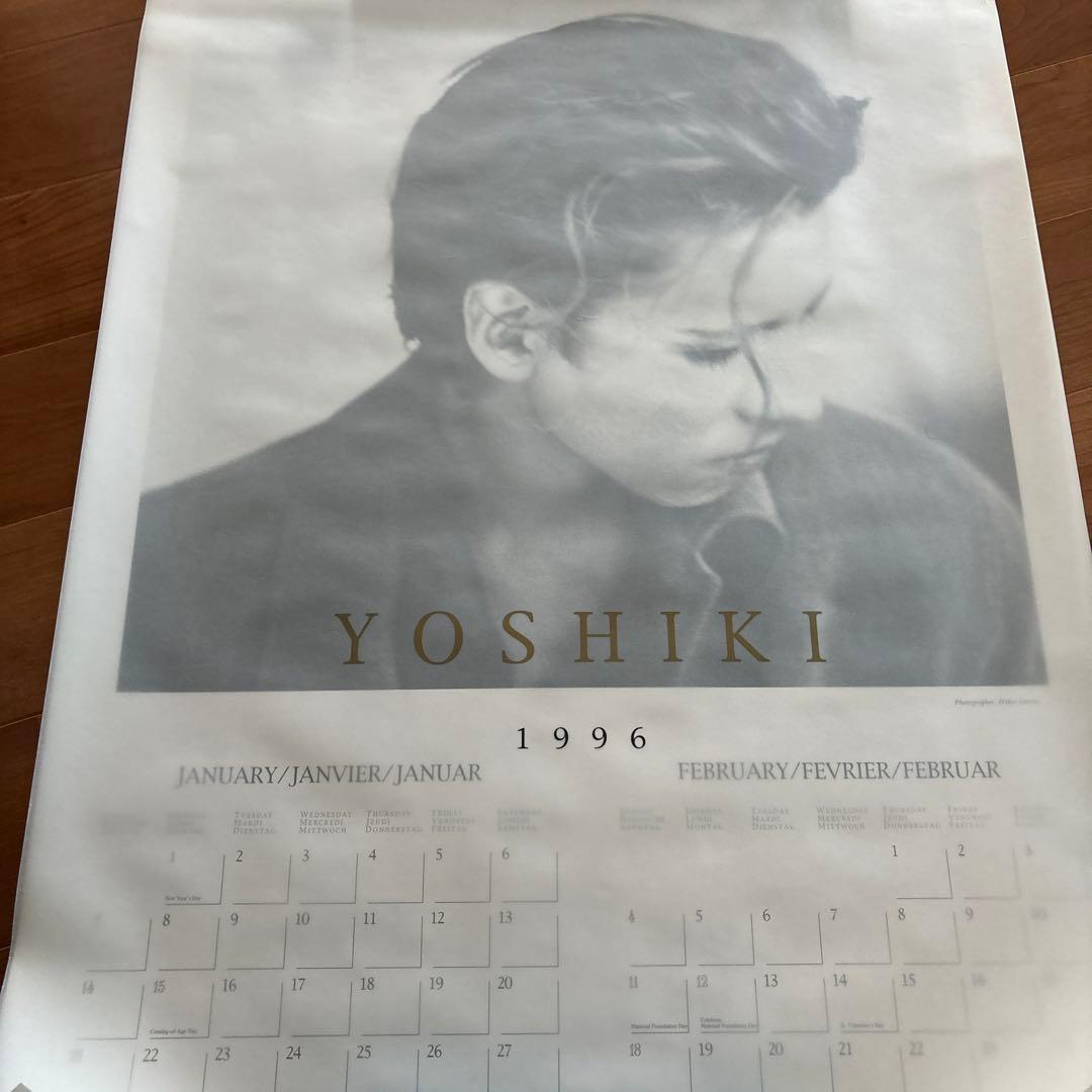 YOSHIKI カレンダー 1996年 - メルカリ
