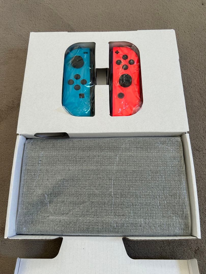 Nintendo Switch 本体 赤/青 有機EL 中古美品 スイッチ