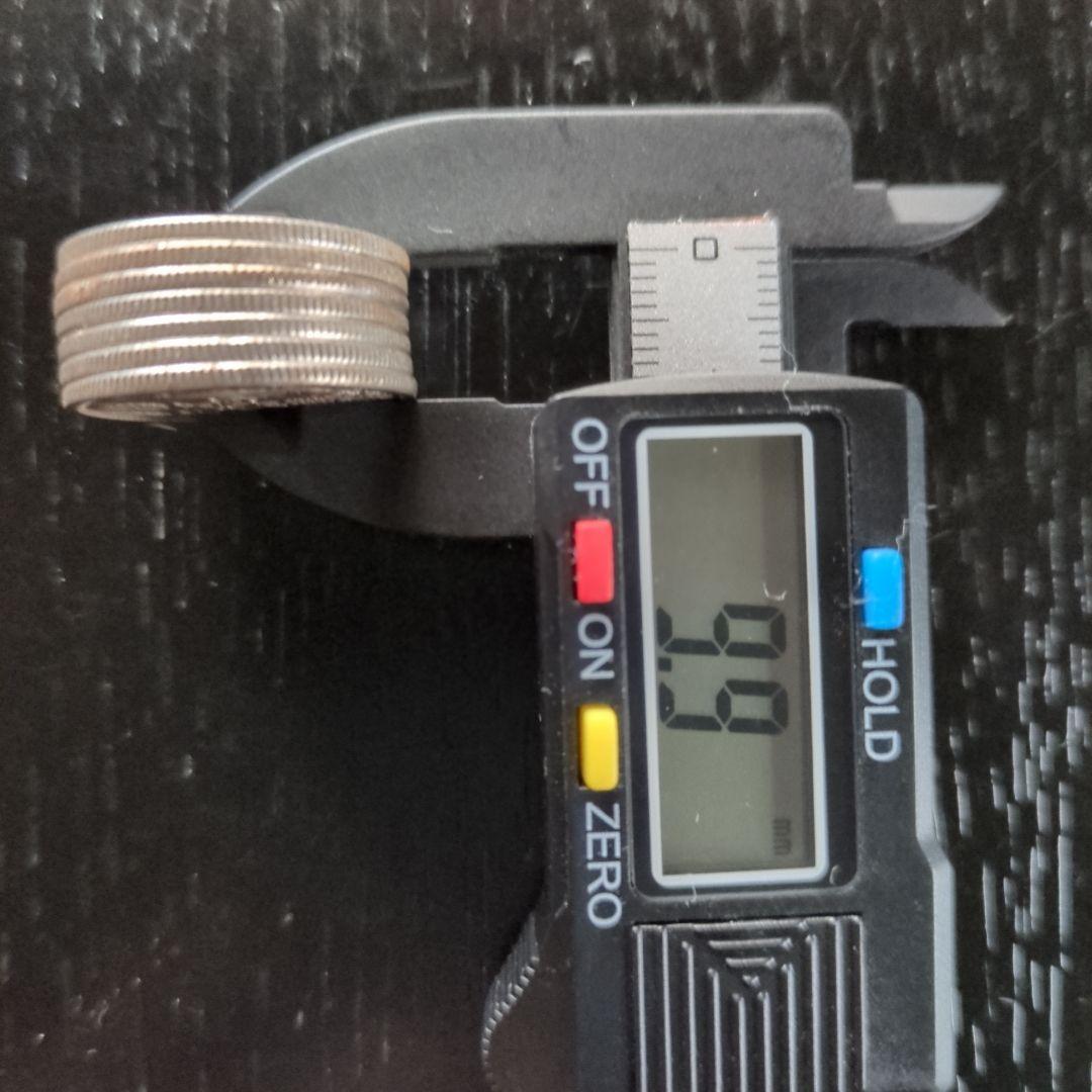 昭和小型50銭銀貨鳳凰 7枚