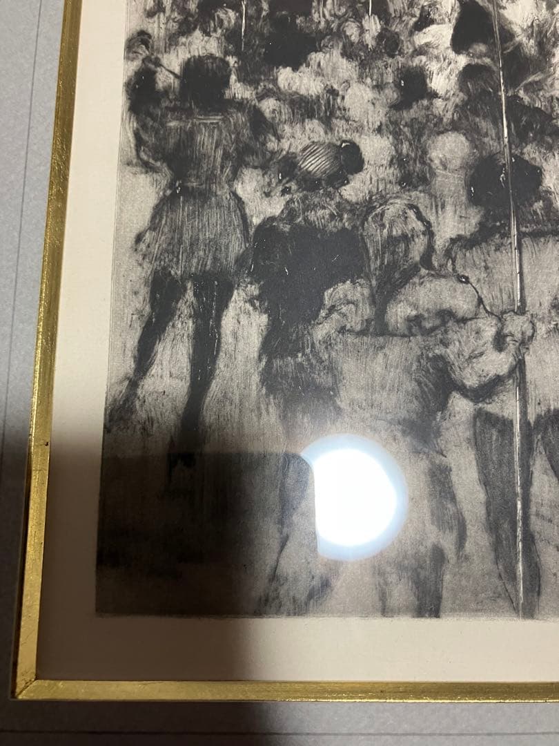 ルイ・イカール「聖女の守り神13」銅版画額装箱有