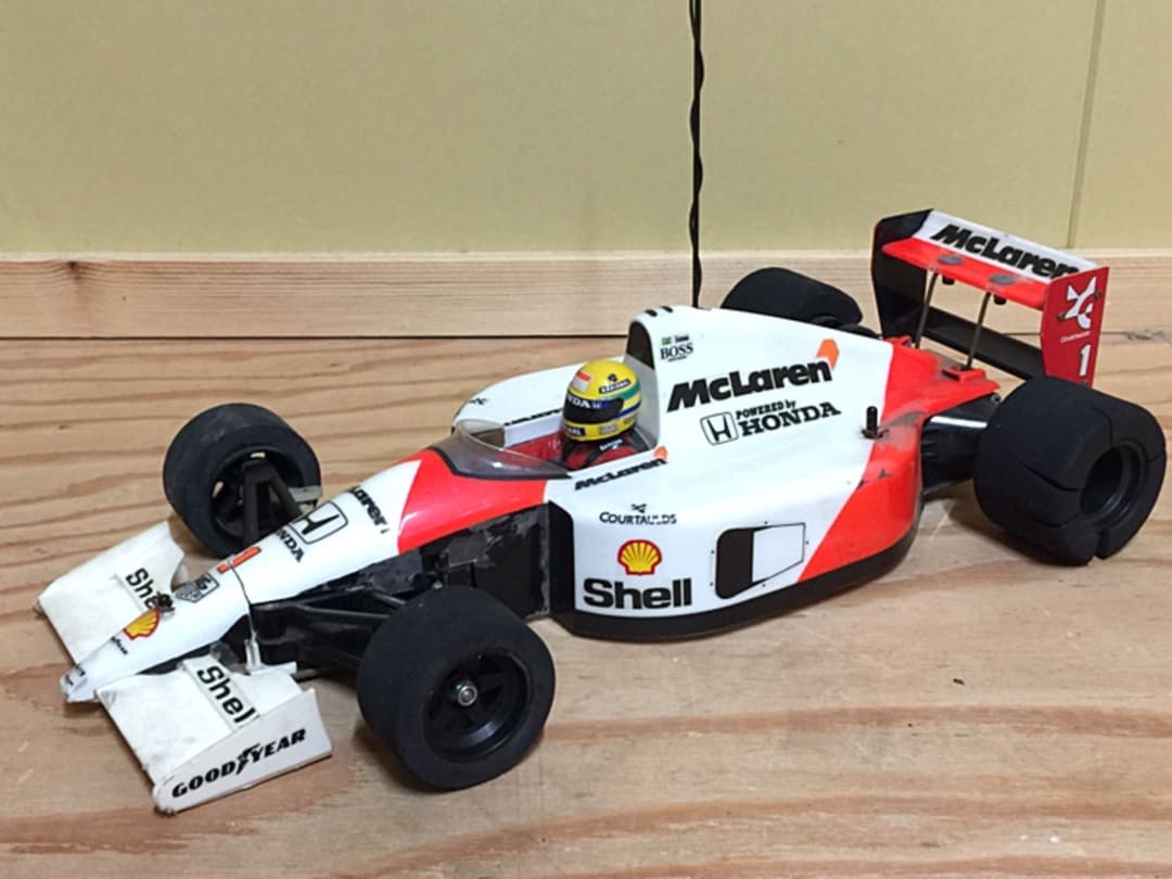 TAMIYA ラジコン マクラーレンMP4/6 セナ仕様 タミヤ 1/10 RC