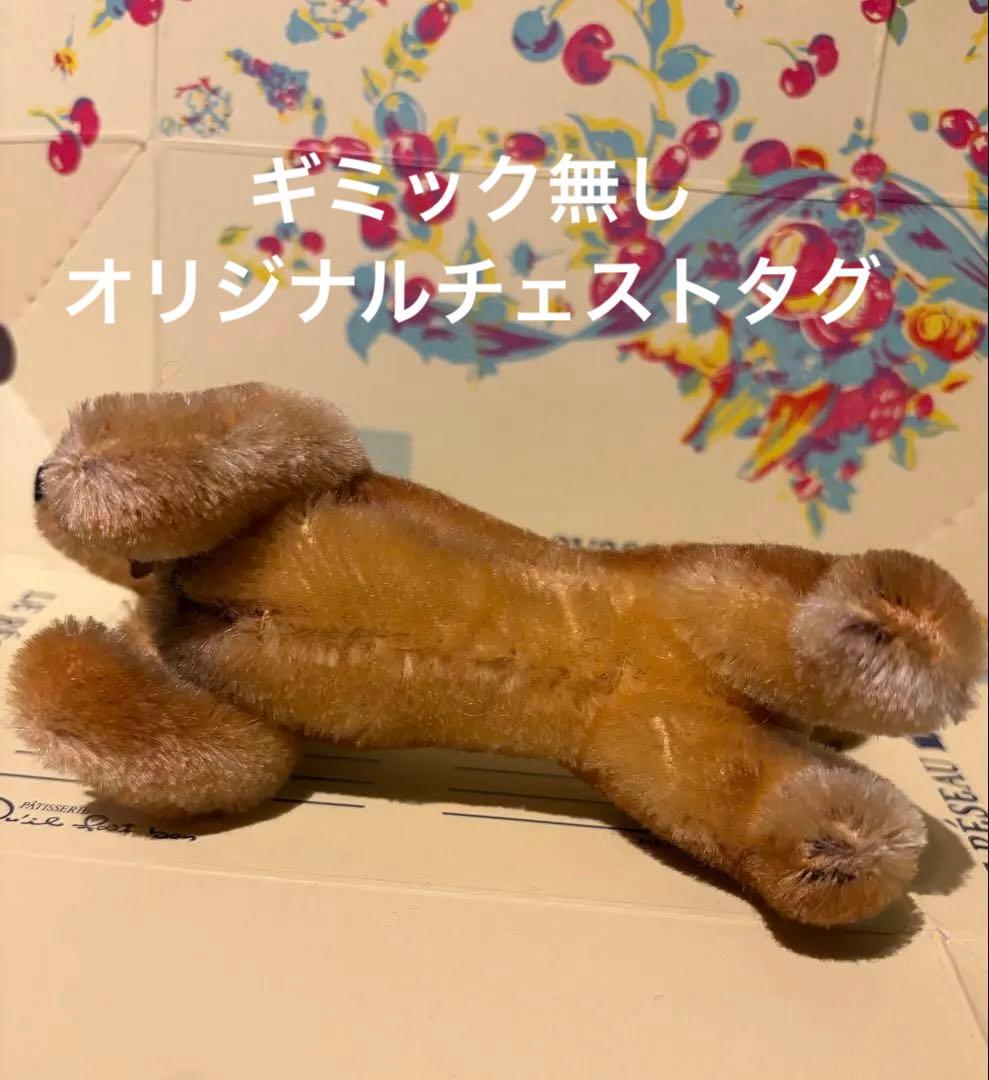 ベルリン購入 超美品シュタイフ 1950年代のダックスフンド グラスアイ