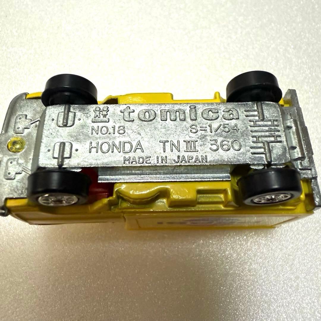 トミカ日本車シリーズ ハイエース パネルバン バモス 4台 1Eホイール