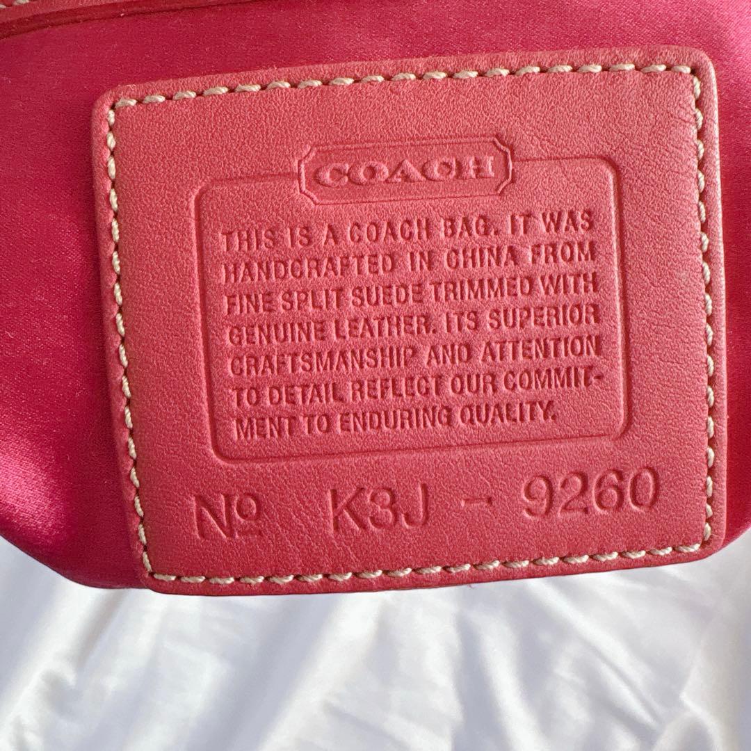 バッグ Vintage COACH Flower Patch Work Mini Bag