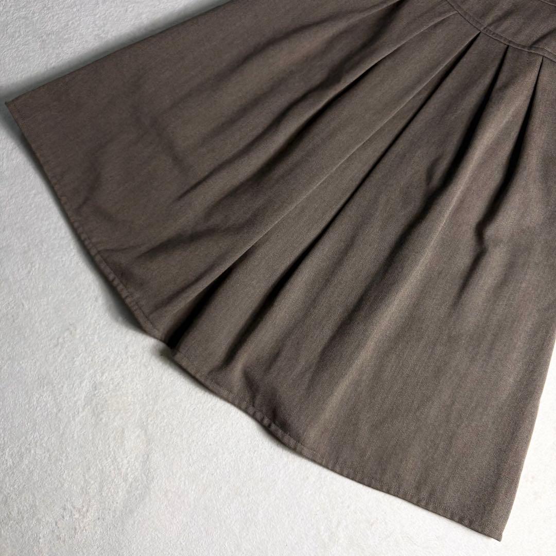 希少✨️ホルンボタン エルメス フレアスカート ウール 36