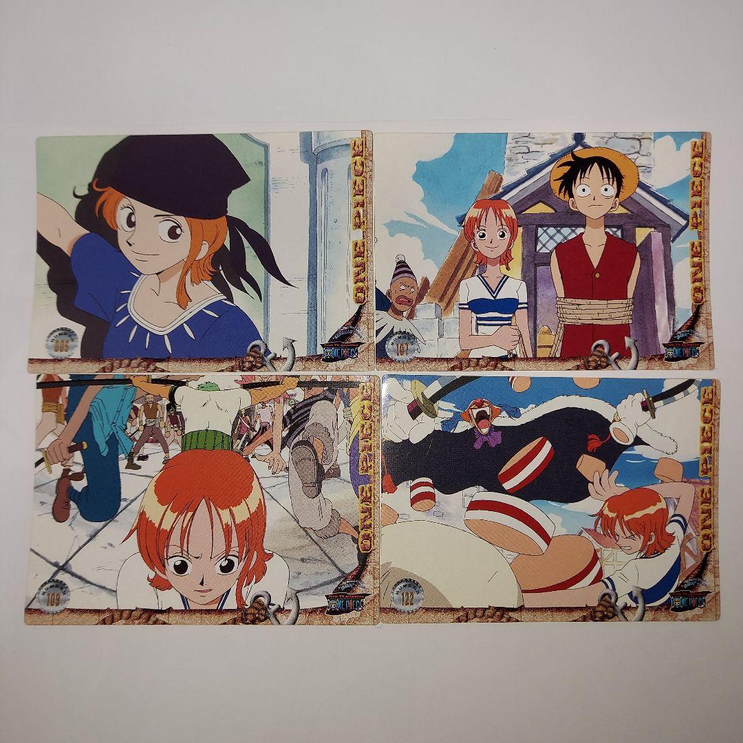 アマダ ONE PIECE トレーディングステッカー ナミ 4枚 - メルカリ