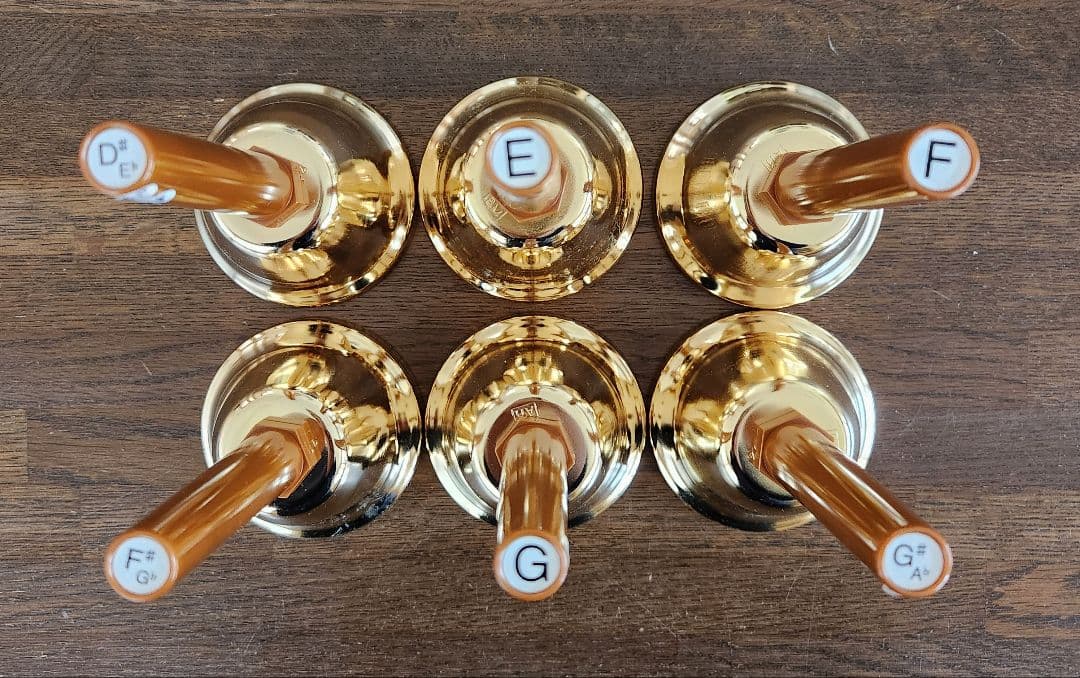 抹*レ様 ミュージックベル（ハンドベル）