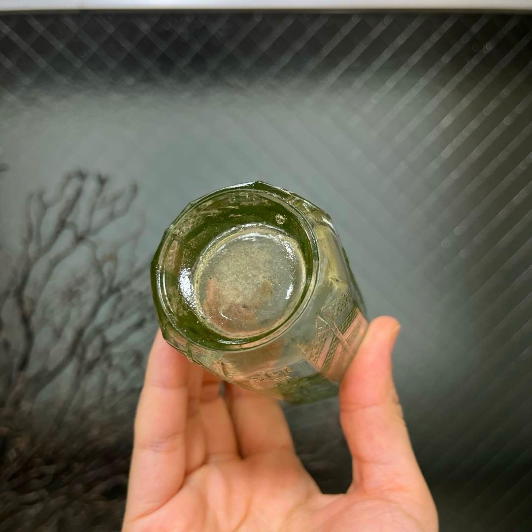 骨董 大正 炭酸飲料瓶 伊藤常三郎 星矢印※レモンサイダー 飴色ゆらゆら瓶