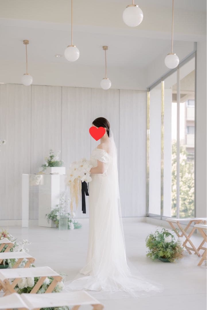 ウエディング　ベール　ロングベール　トリート　TREAT MAISON 刺繍