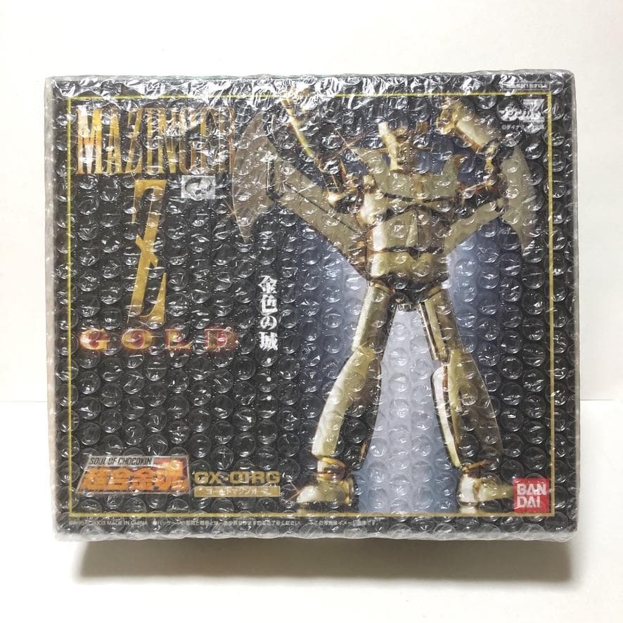 外箱のみ開封・未使用『超合金魂GX-01RG マジンガーZ ゴールドVer.』 外箱のみ開封・未使用『超合金魂GX-01RG マジンガーZ ゴールドVer