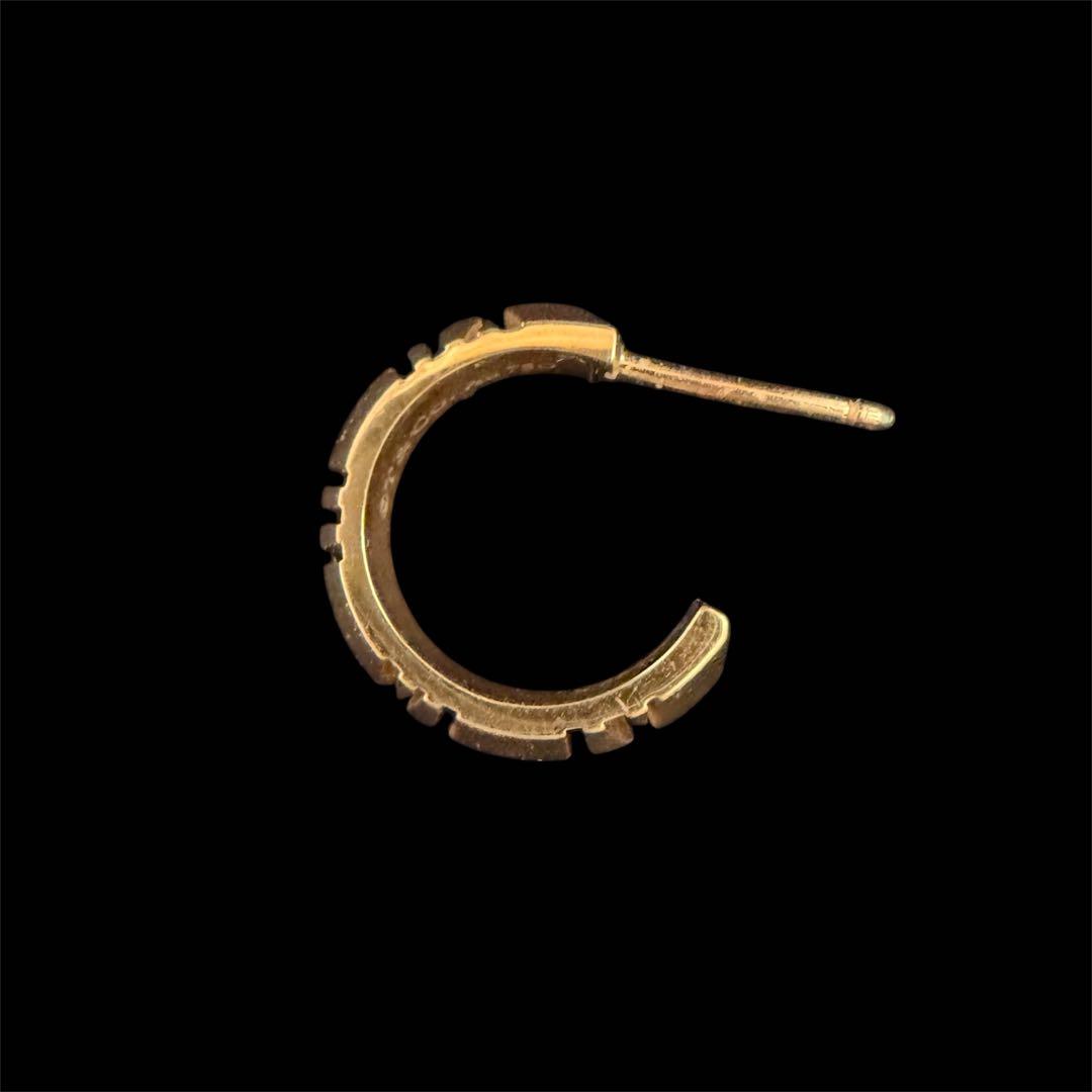 ティファニー アトラス X フープピアス YG 廃盤 - メルカリ